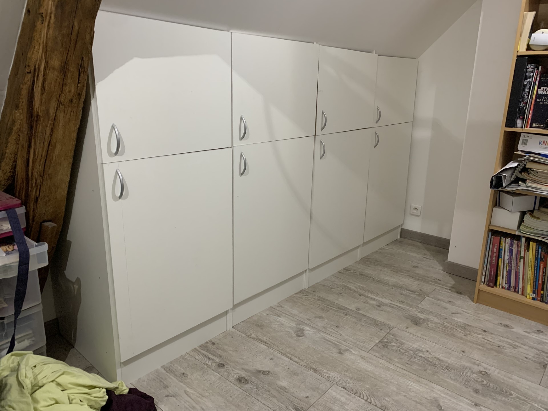 Meuble chambre sous pente