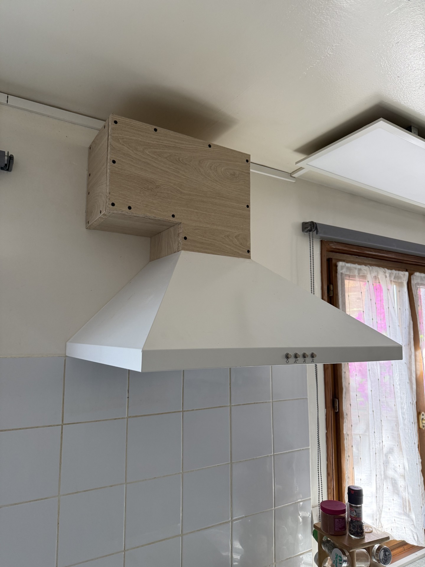 Coffrage de hôte apparente